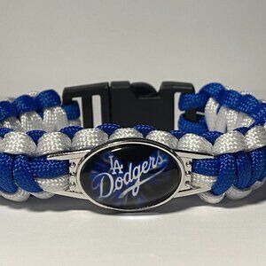 Los Angeles Dodgers MLB Paracord Bracelet NEW